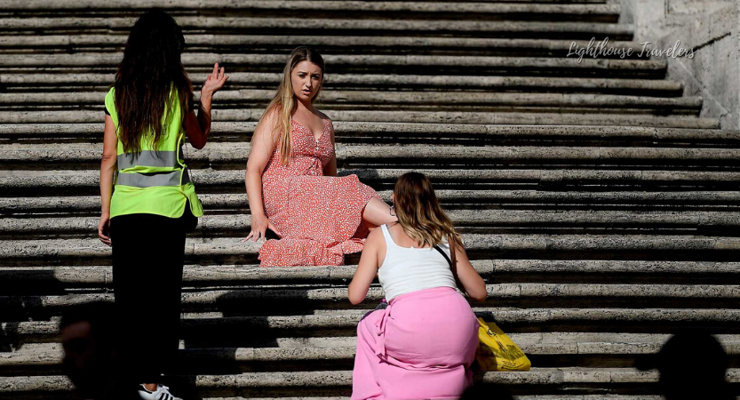 Read more about the article Sitting on Rome’s Spanish Steps Will Now Cost You $450 — and Police Mean It This Time